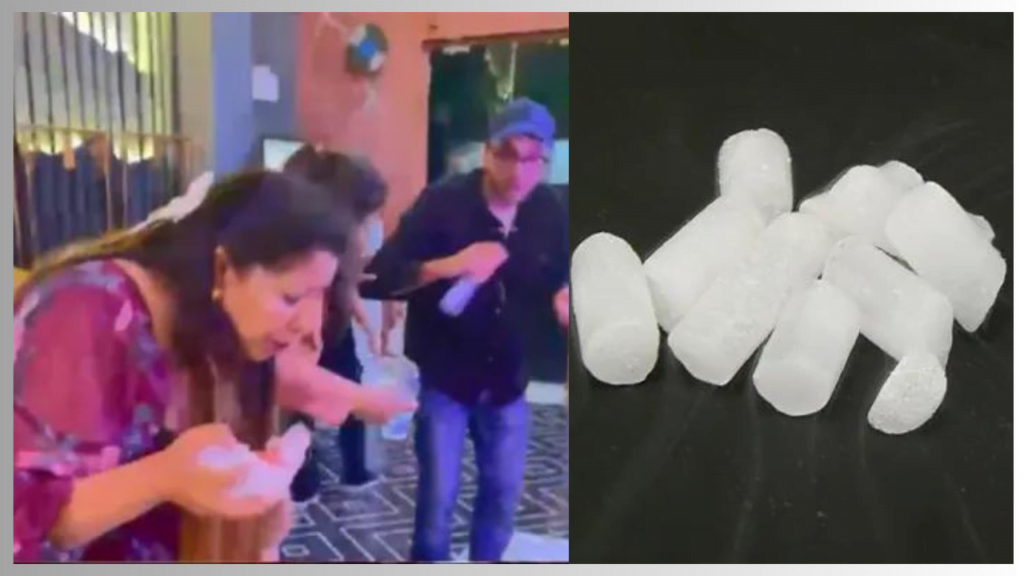 Exclusive : Gurugram Cafe Manager Held, after 5 consumed 'Dry Ice' as Mouth Freshener. Dry Ice