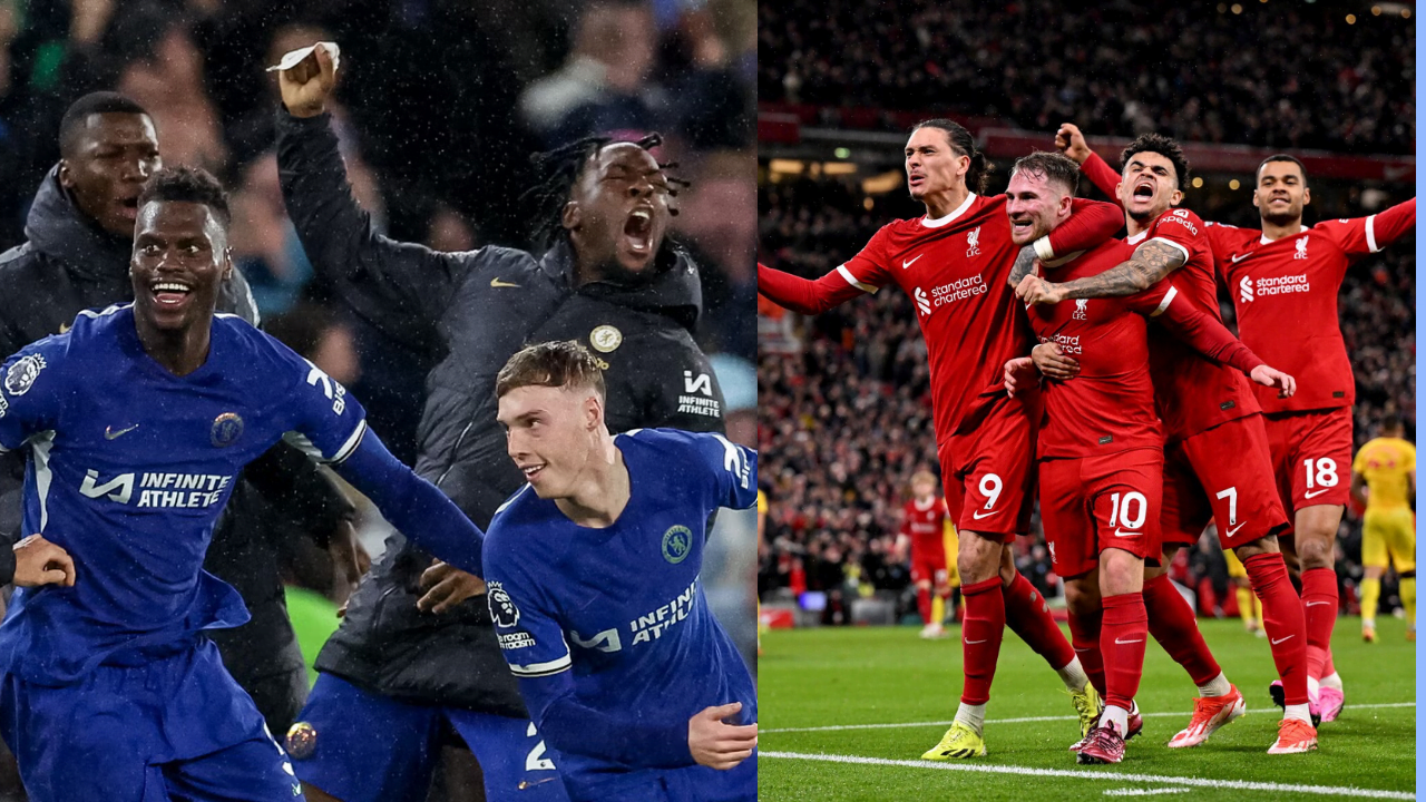 Chelsea beats Man United in 7-Goal Explosive Showdown; Liverpool Soars to Premier League Summit! Chelsea and Liverpool Win