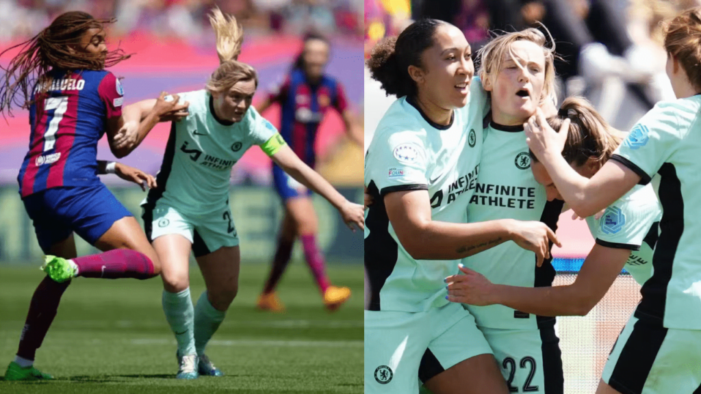 Chelsea's Brilliant 1-0 Victory Over Barcelona in UWCL Semi-Final Thriller Chelsea