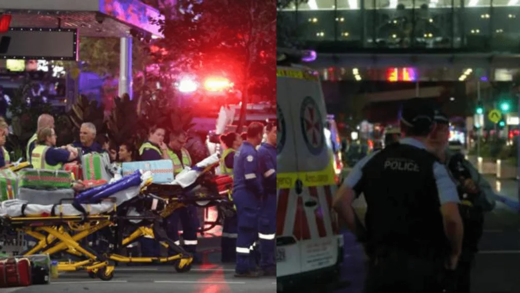 Multiple stabbings reported at Westfield Bondi Mall.