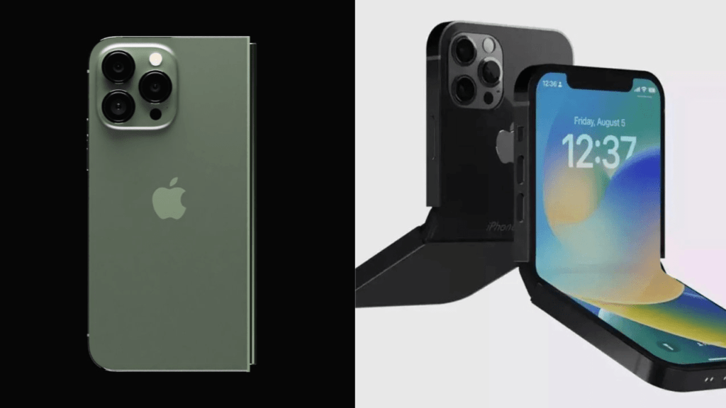 Apple Unveils Bold Innovation: Patent Hints at Futuristic Foldable iPhone with Clamshell Design