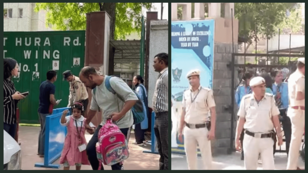 Bomb Threat Sparks Panic: 60+ Delhi Schools Evacuated, All Clear After Intense Searches Bomb Threat