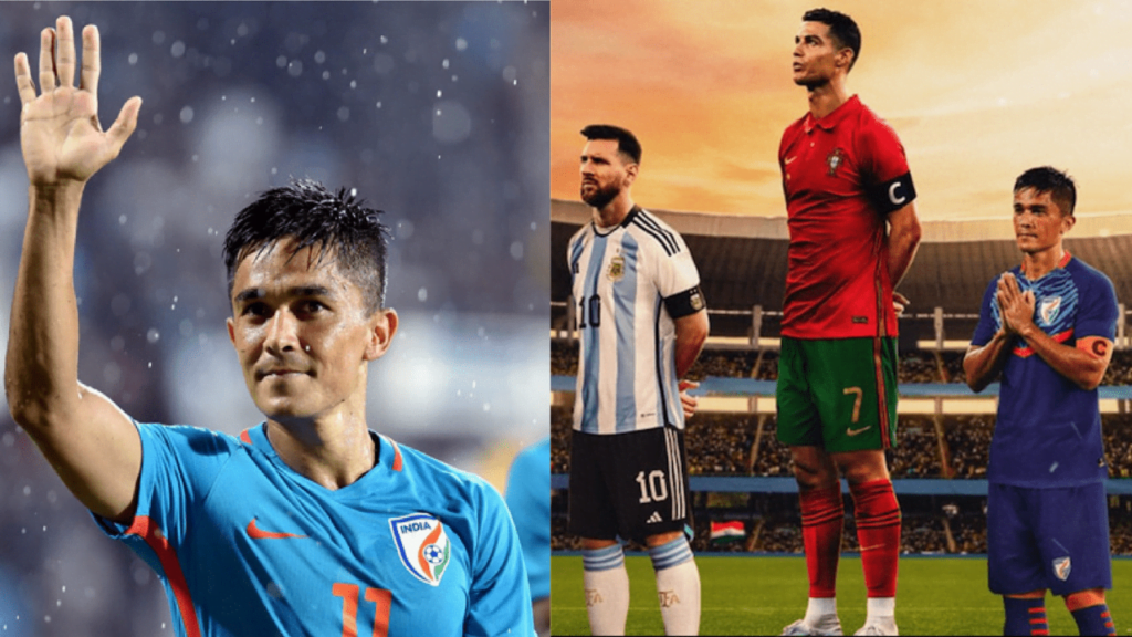 FIFA Tributes Sunil Chhetri
