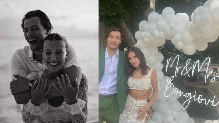 Millie Bobby Brown and Jake Bongiovi: A Secret Wedding and a Love Story ...