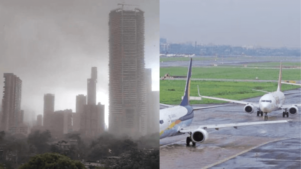 Mumbai Gripped by Massive Dust Storm as Season's First Rain Causes Airport Chaos