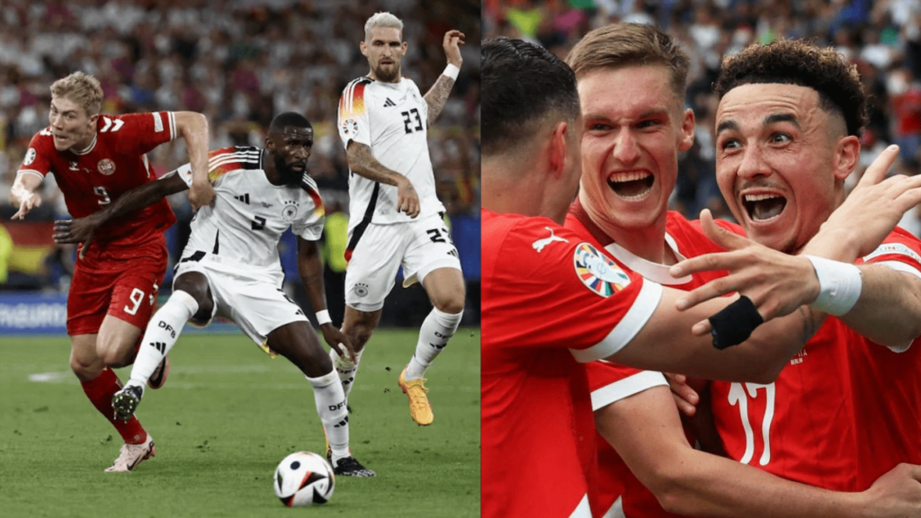 EURO 2024 Round of 16: Germany and Switzerland Make Their Epic Mark Euro 2024 round of 16