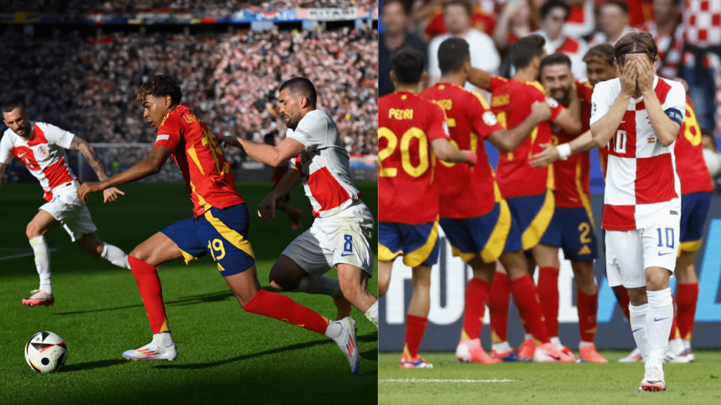 Spain vs Croatia: Spain Crush Croatia in Opener as Yamal Smashes Record in Euro 2024 Spain vs Croatia