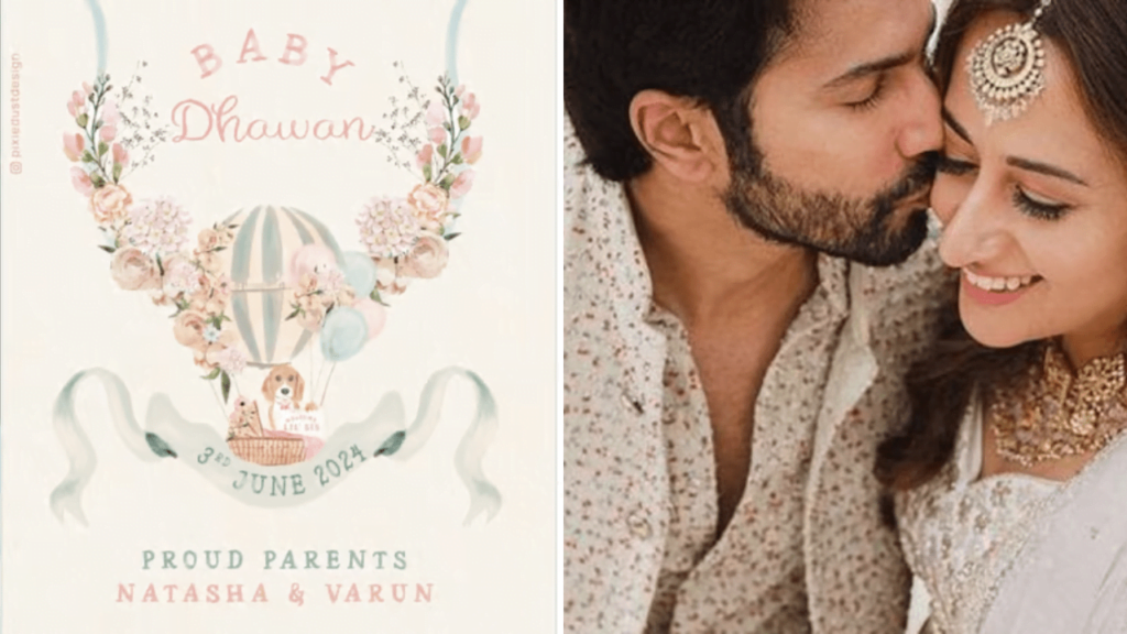 Varun Dhawan and Natasha Dalal Welcome their 1st Child