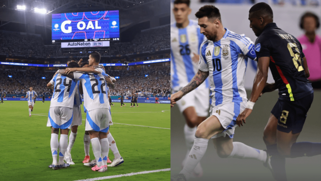 Copa América 2024: Argentina Triumph Over Ecuador in Dramatic Quarter-Final Copa América 2024 Quarter-Final Clash: Argentina vs Ecuador