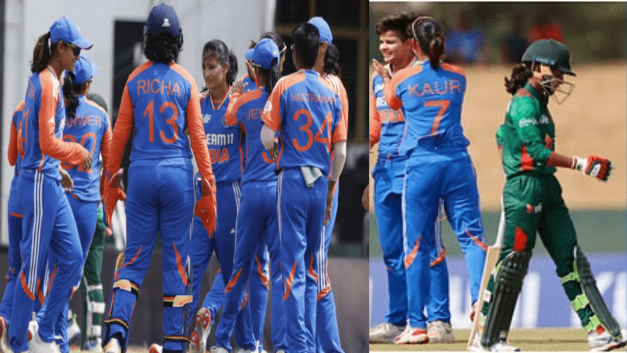 India vs Bangladesh India's Superb Win Over Bangladesh in Women's Asia