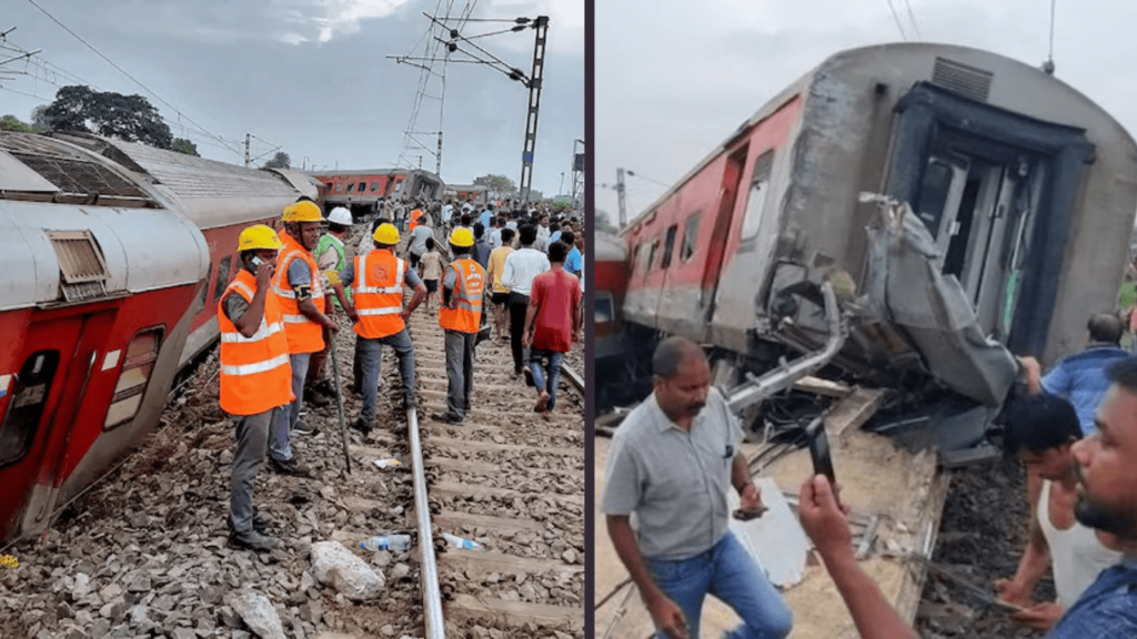 Mumbai-Howrah Mail Train Derailment in Jharkhand