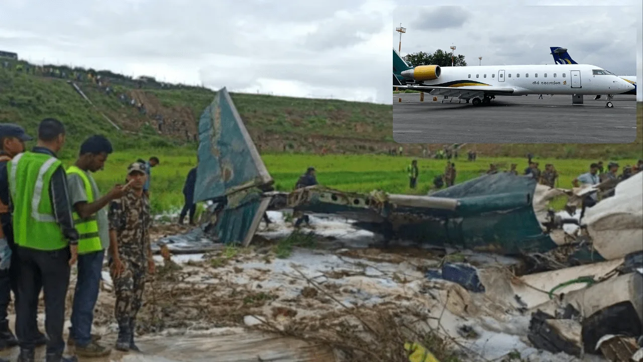 Tragic Nepal Plane Crash: Saurya Airlines Aircraft Crashes During Takeoff in Kathmandu, Claims 15 Lives Nepal Plane crash