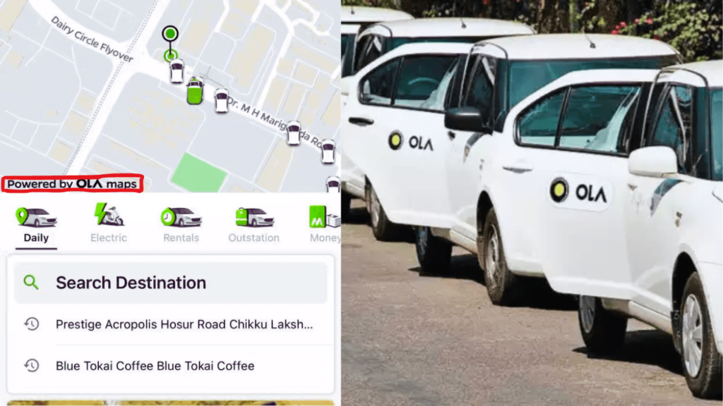Ola Cabs Shifts to In-House Ola Maps, Saving Rs 100 Crore Annually: A New Move Towards Greater Self-Reliance Ola Cabs Shifts to In-House Ola Maps, Saving Rs 100 Crore Annually A New Move Towards Greater Self-Reliance