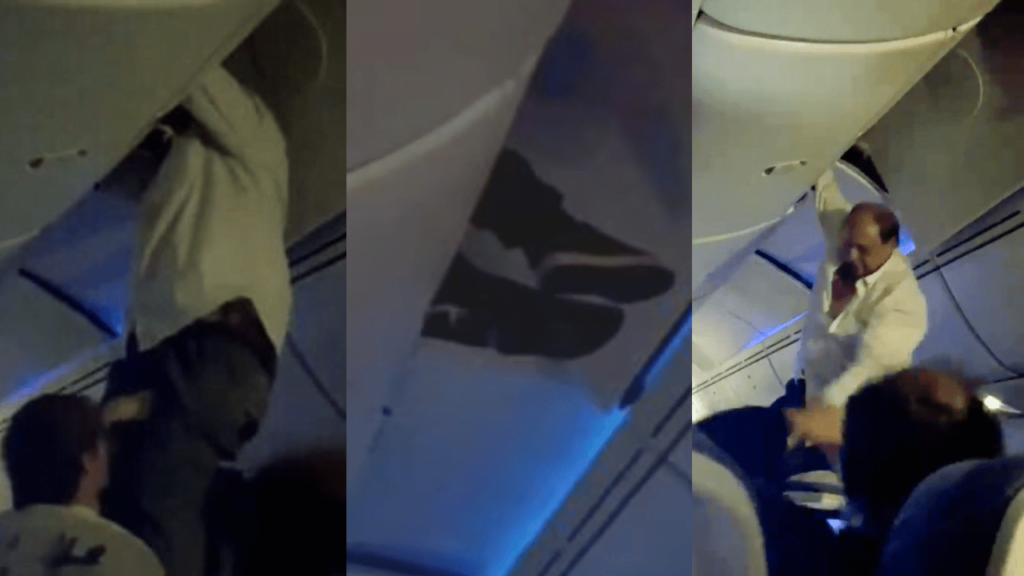 Severe Turbulence On Air Europa Flight Tosses Passenger Into Overhead 