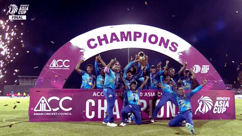 Sri Lanka Clinches Maiden Women's Asia Cup 2024 Title with Stunning Victory Over India Sri Lanka Clinches Maiden Women's Asia Cup 2024