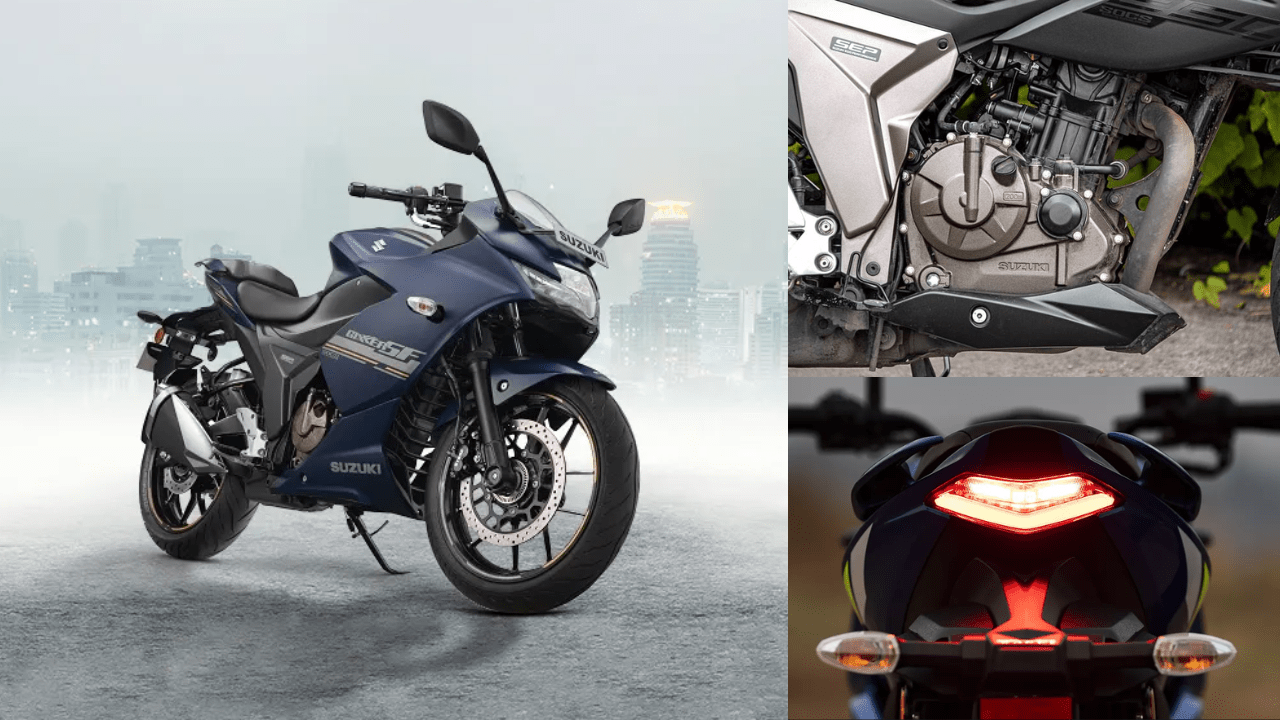 Top 5 Sports Bikes Under 3 Lakhs On-road Price in India (April-June 2024) Suzuki Gixxer SF 250