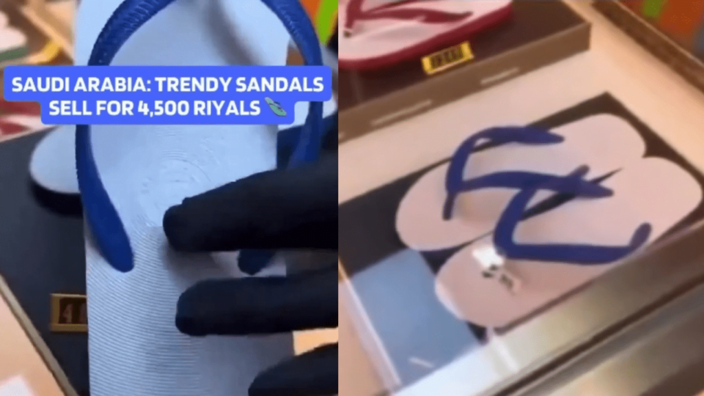 Indian Chappals in Saudi Arabia Sold for ₹100,000