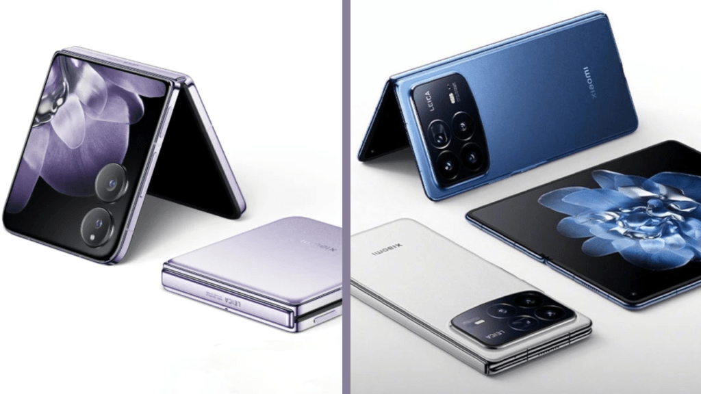Xiaomi Mix Fold 4 and Mix Flip Launch