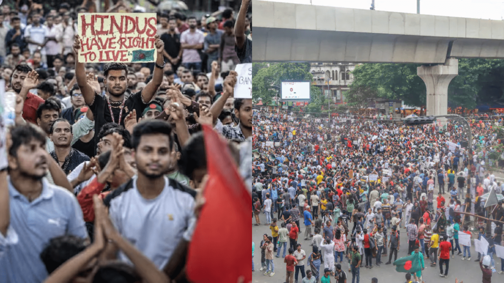 Bangladesh Hindu Community Protests