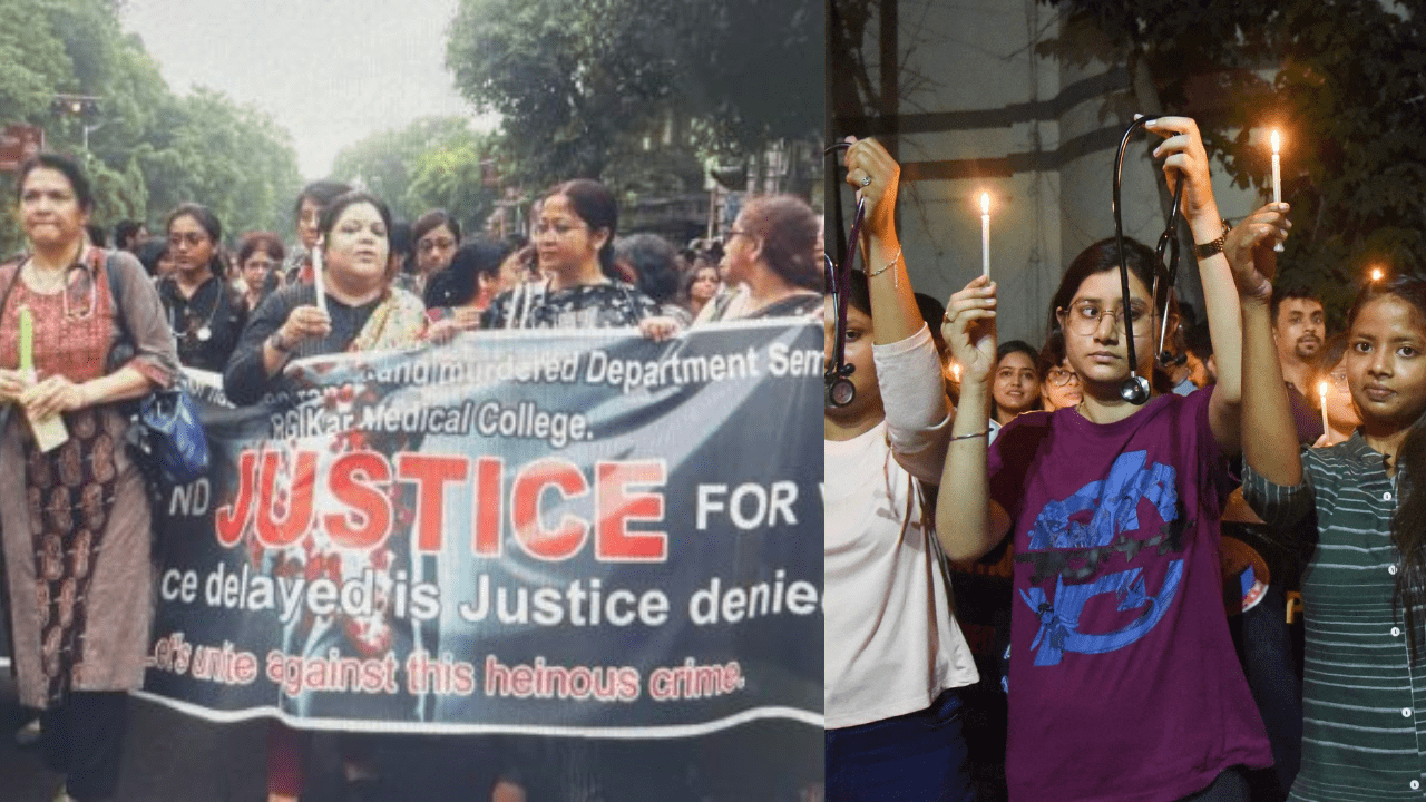 Kolkata Midnight Protest and CBI Investigation: Justice for Doctor's Tragic Death Kolkata Midnight Protest and CBI Investigation