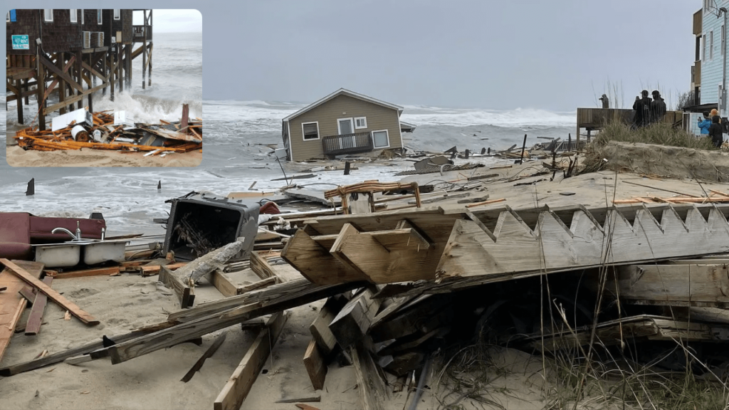 North Carolina Rodanthe Beach House Collapse