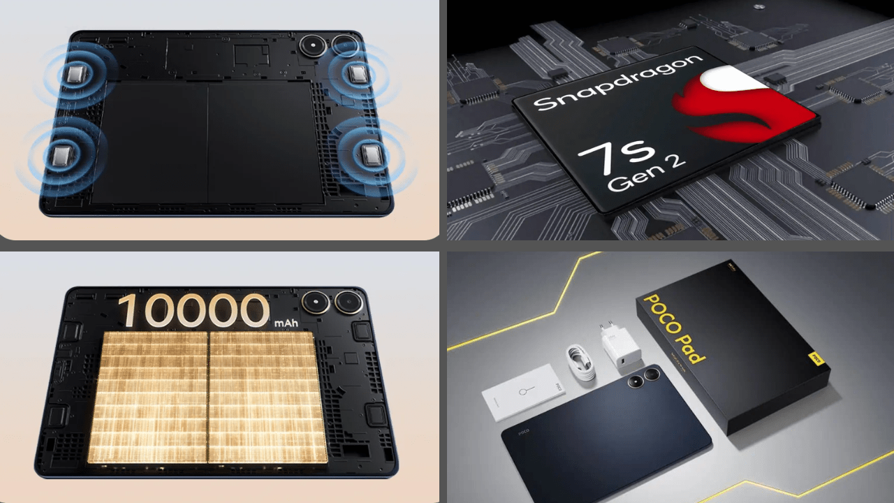 Poco Pad 5G Launched in India: Top Features, Pricing, and First Sale Discounts Poco Pad 5G Features