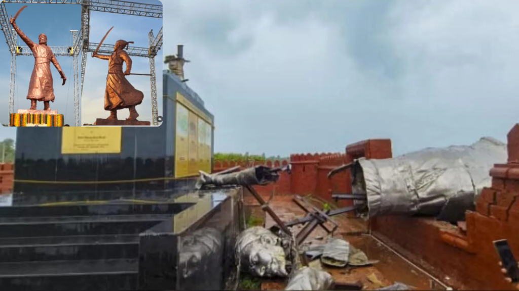 Shivaji Statue Collapse Sparks Apology from PM Modi Amid Maharashtra Tensions Shivaji Statue Collapse Sparks Apology from PM Modi Amid Maharashtra Tensions