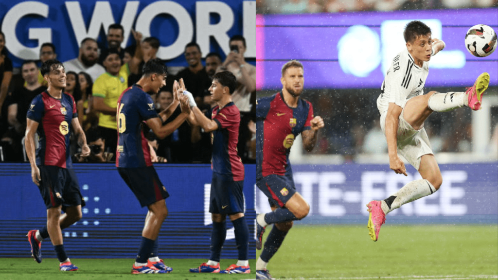 Barcelona Beats Real Madrid 2-1: Stunning Clasico Drama in New Jersey Barcelona Beats Real Madrid 2-1