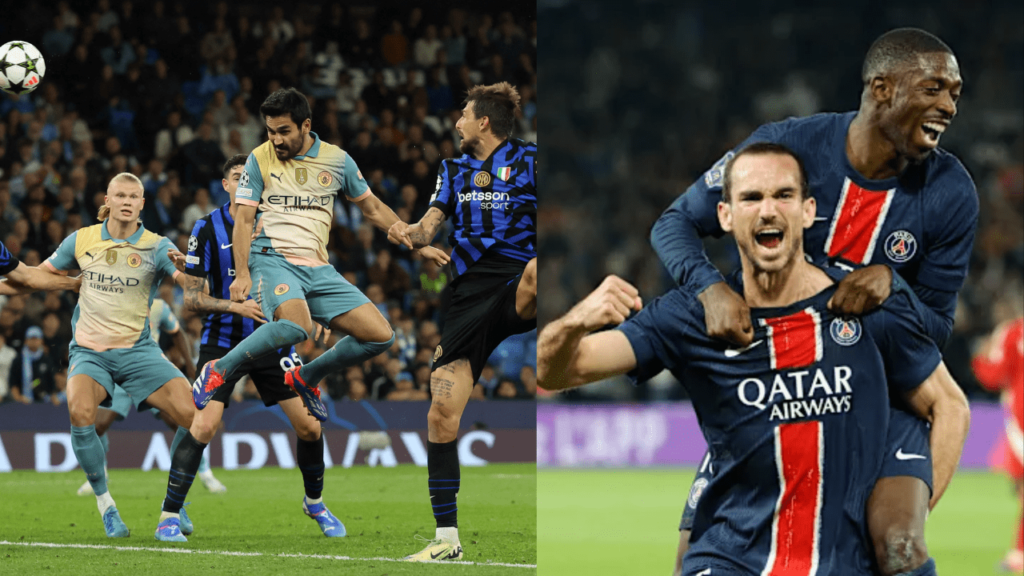 Champions League 2024-25: Man City Stalemate, Celtic Thrash Bratislava, PSG & Dortmund Triumph Champions League 2024-25