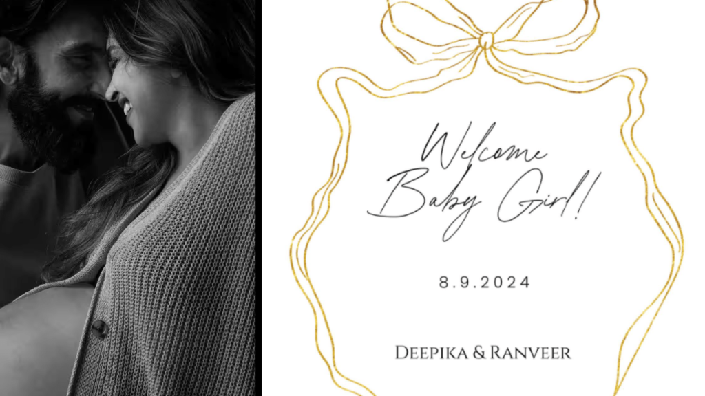 Deepika Padukone and Ranveer Singh Welcome Their First Child in 2024: A Baby Girl Deepika Padukone and Ranveer Singh Welcome Their First Child A Baby Girl