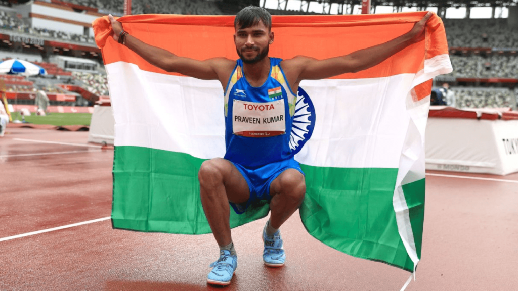Praveen Kumar Wins Gold at Paris Paralympics 2024, Sets New Asian Record Praveen Kumar Wins Gold at Paris Paralympics 2024