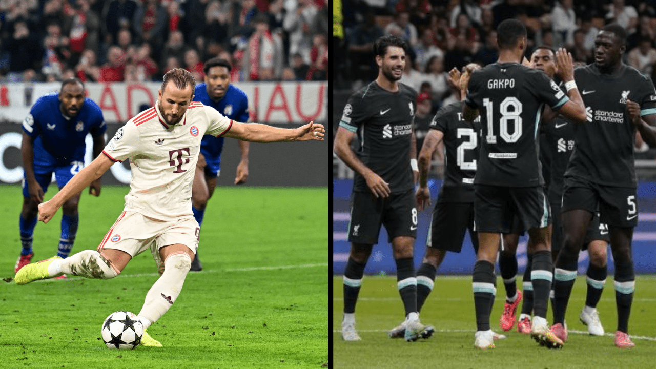 Champions League 2024-25: Bayern Demolish Zagreb, Mbappé Shines for Real Madrid, and Liverpool Triumph Champions League 2024-25