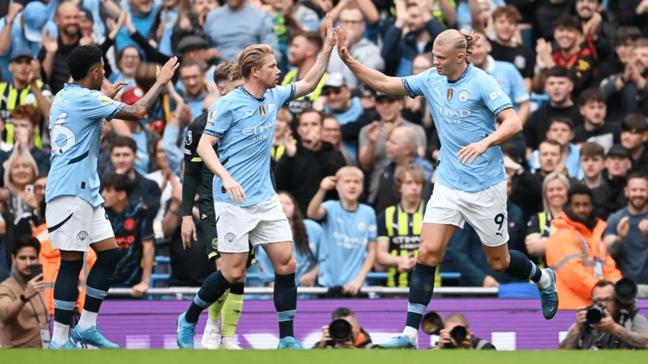 Premier League 2024-25: Stunning Forest Shock Liverpool, Haaland Shines, and Late Drama Unfolds man city vs brentford