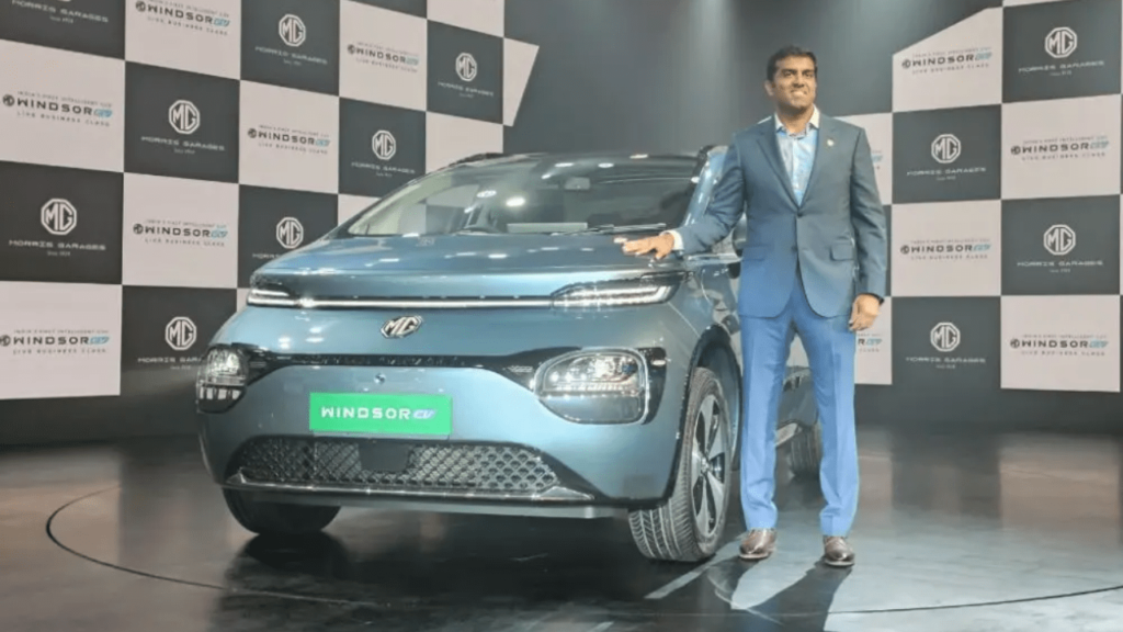 MG Windsor EV Launched in India: Design, Stunning Features, and Pricing under 10 Lakhs! windsor ev India launch