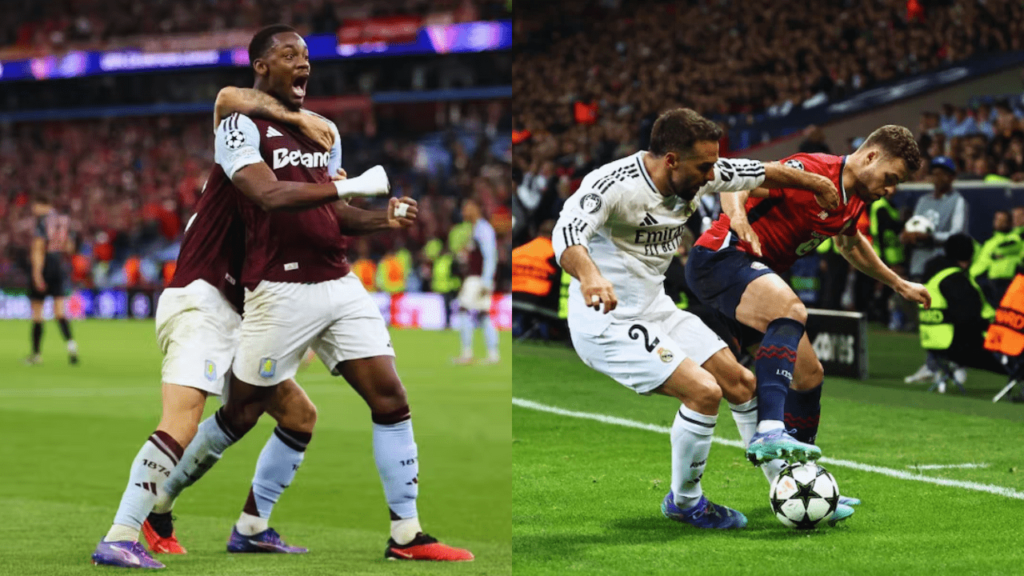 A Night of Champions League Magic: Aston Villa, Lille, and Benfica Deliver Shocking Results Champions League