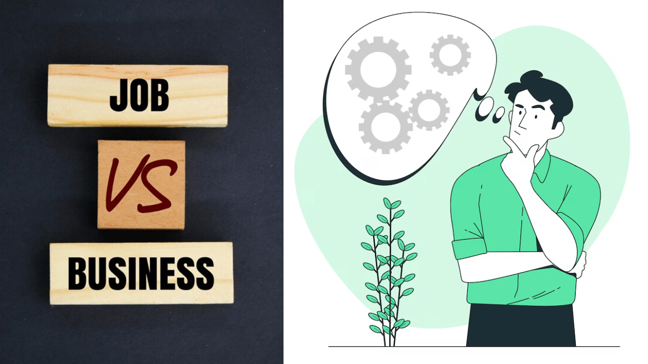 Living or Life? Decoding Job vs Business Dilemma for Modern Youth in 2025 Job vs Business