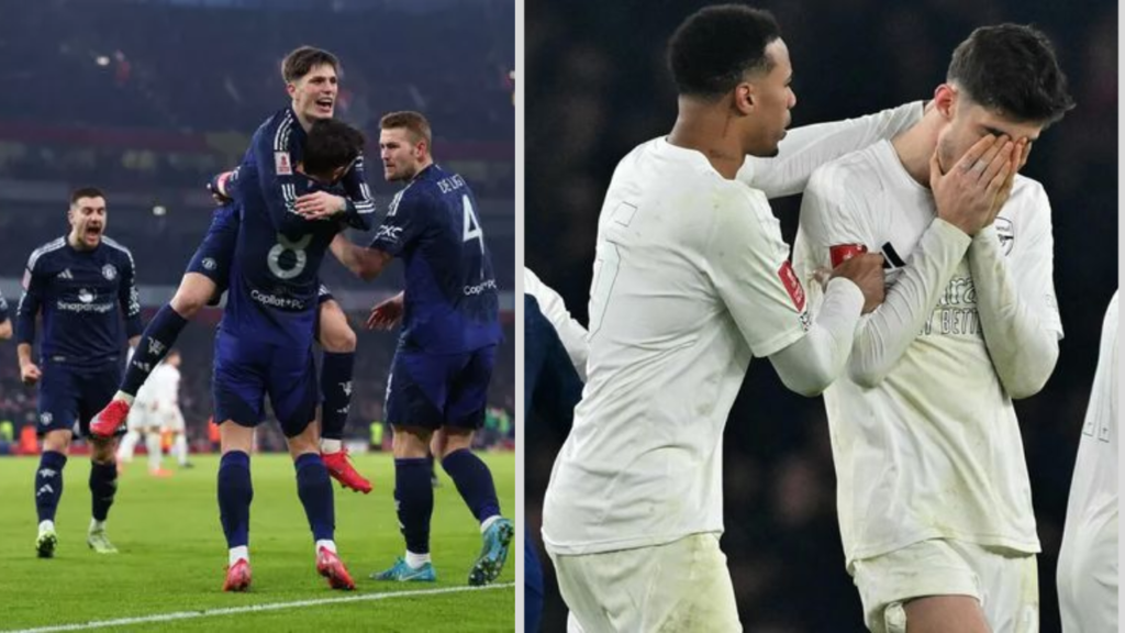 FA Cup 2024: Manchester United Survive Arsenal Test to Advance in FA Cup Fourth Round FA Cup third round Arsenal vs Manchester United